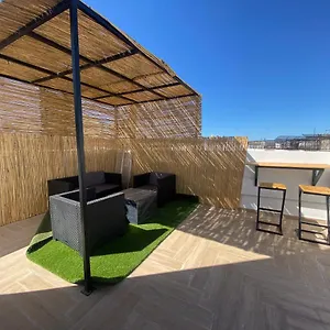 Spacious New 1-bedroom Unit In Downtown W Terrace And Free Parking Casablanca